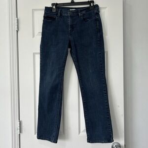 Levis 505 Jeans Women's Straight Leg Blue Denim Mid Rise Jeans Sz W29 L30‎ *Read